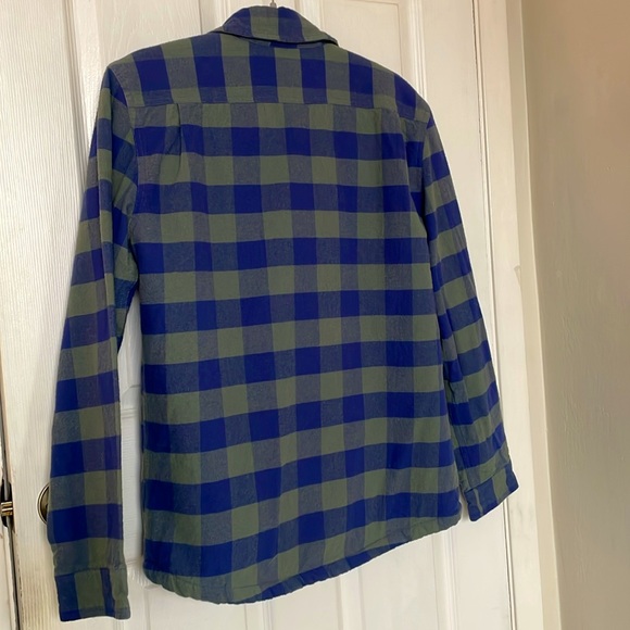 Fleece lined flannel jacket - Picture 2 of 3